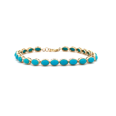 Turquoise Segment Bracelet