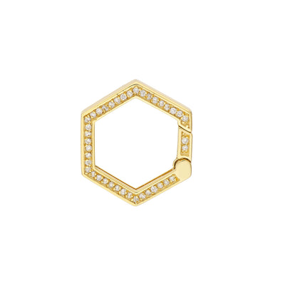 Hexagon Diamond Push Lock