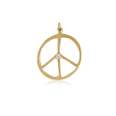 Peace Diamond Pendant - Lauren Sigman Collection
