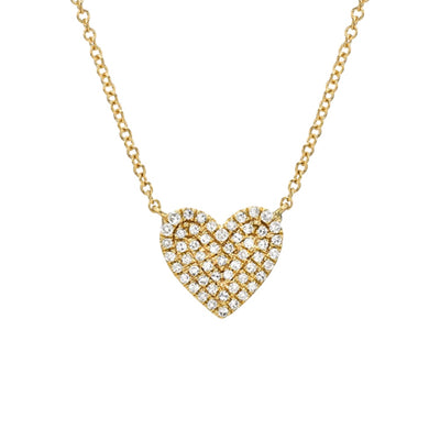 Diamond Queen of Hearts Necklace