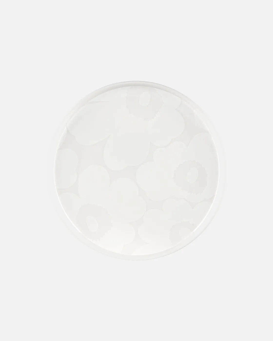Unikko Salad Plate/ 20cm/ White