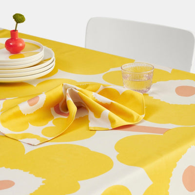 Pieni Unikko Napkin 3 pcs/Yellow & Pink