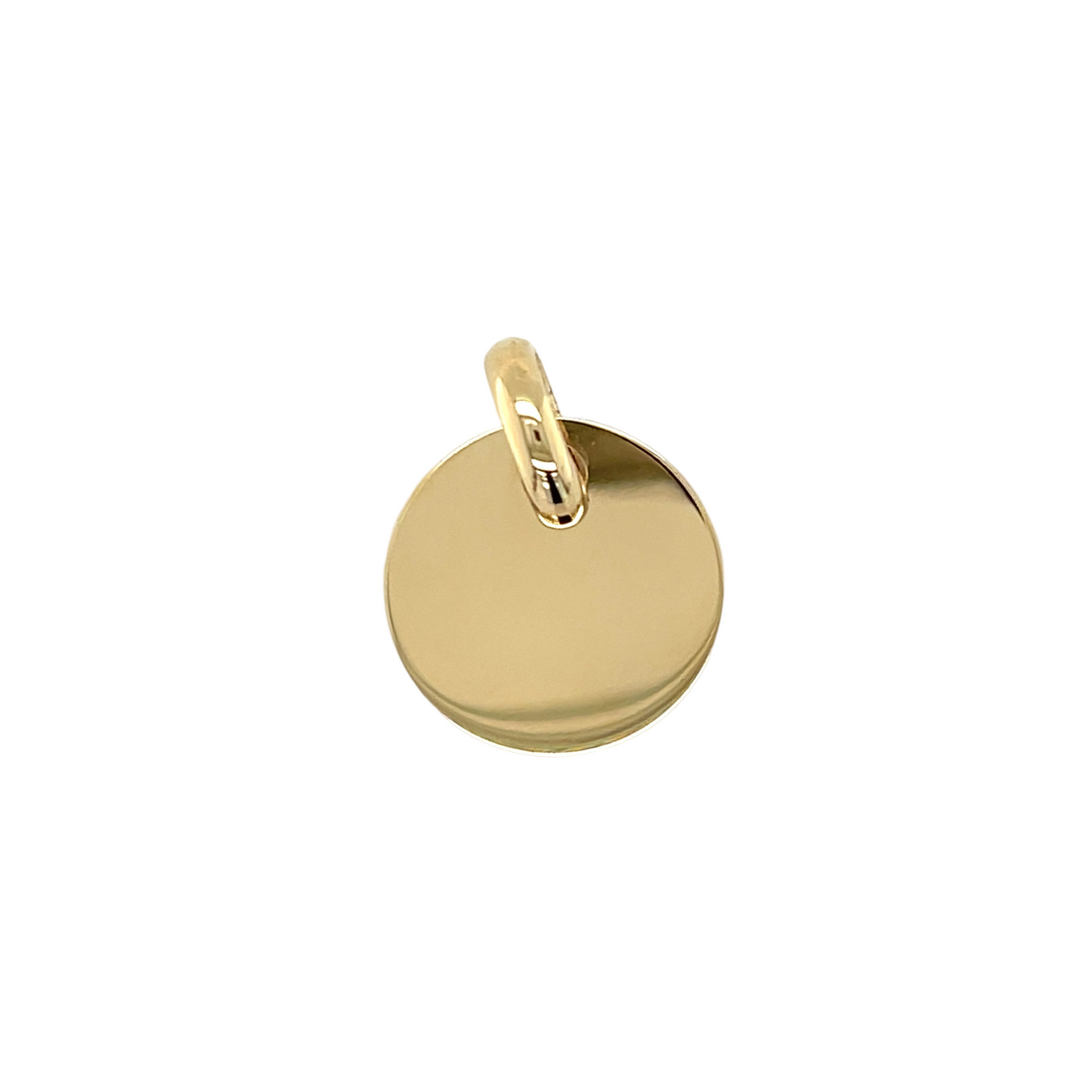 Round Engravable Pendant