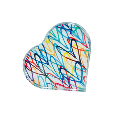 Graffiti Heart Paperweight