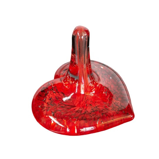 Ring Holder Heart - Candy Red