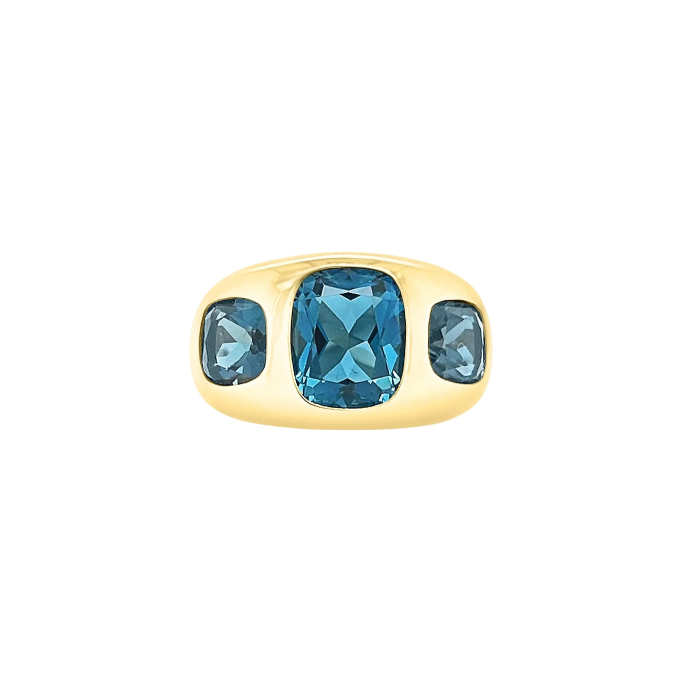 Elongated Cushion Cut Chunky Nomad Ring (Pre-Order)