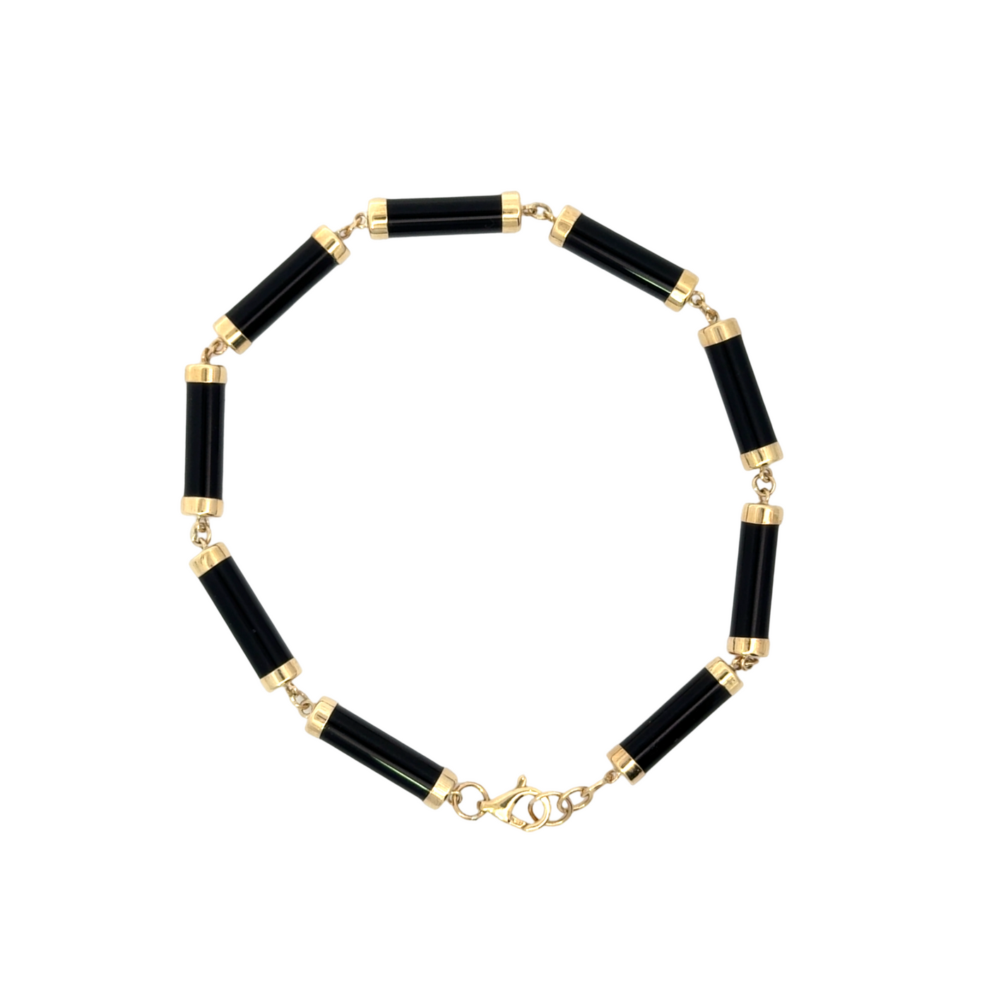 Black Onyx Segment Bracelet