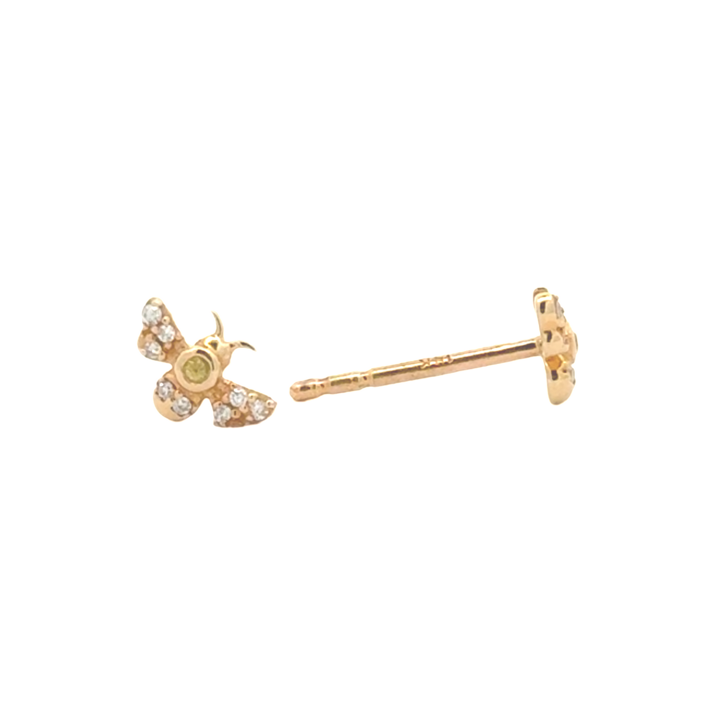 Diamond Bumblebee Studs