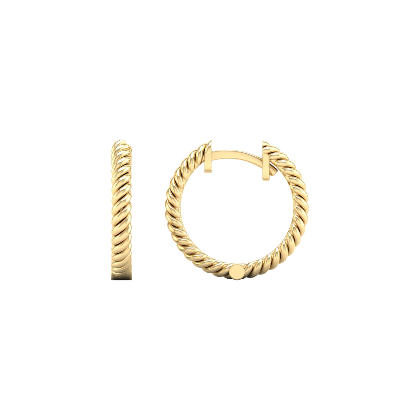 Twisted Rope Huggies