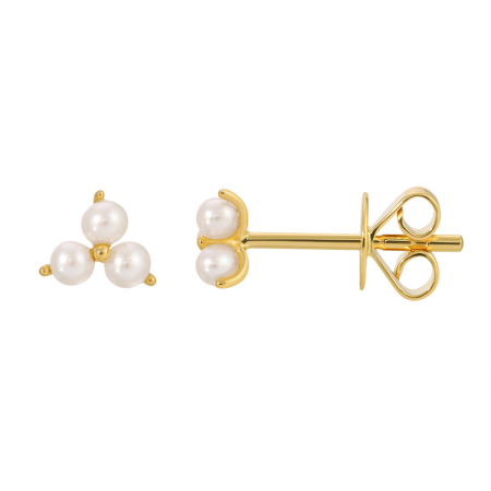 Pearl Trio Studs