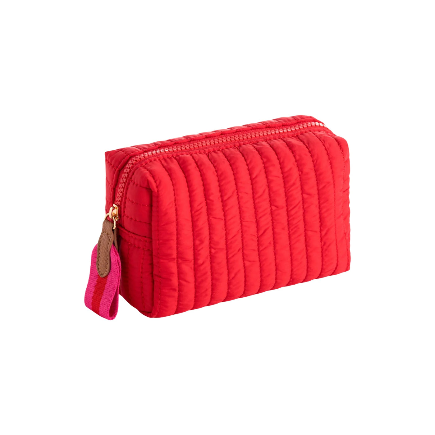 Ezra Small Red Cosmetic Pouch