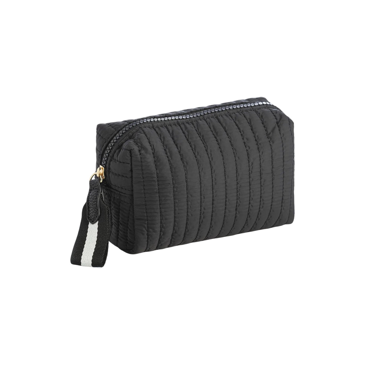 Ezra Small Black Cosmetic Pouch