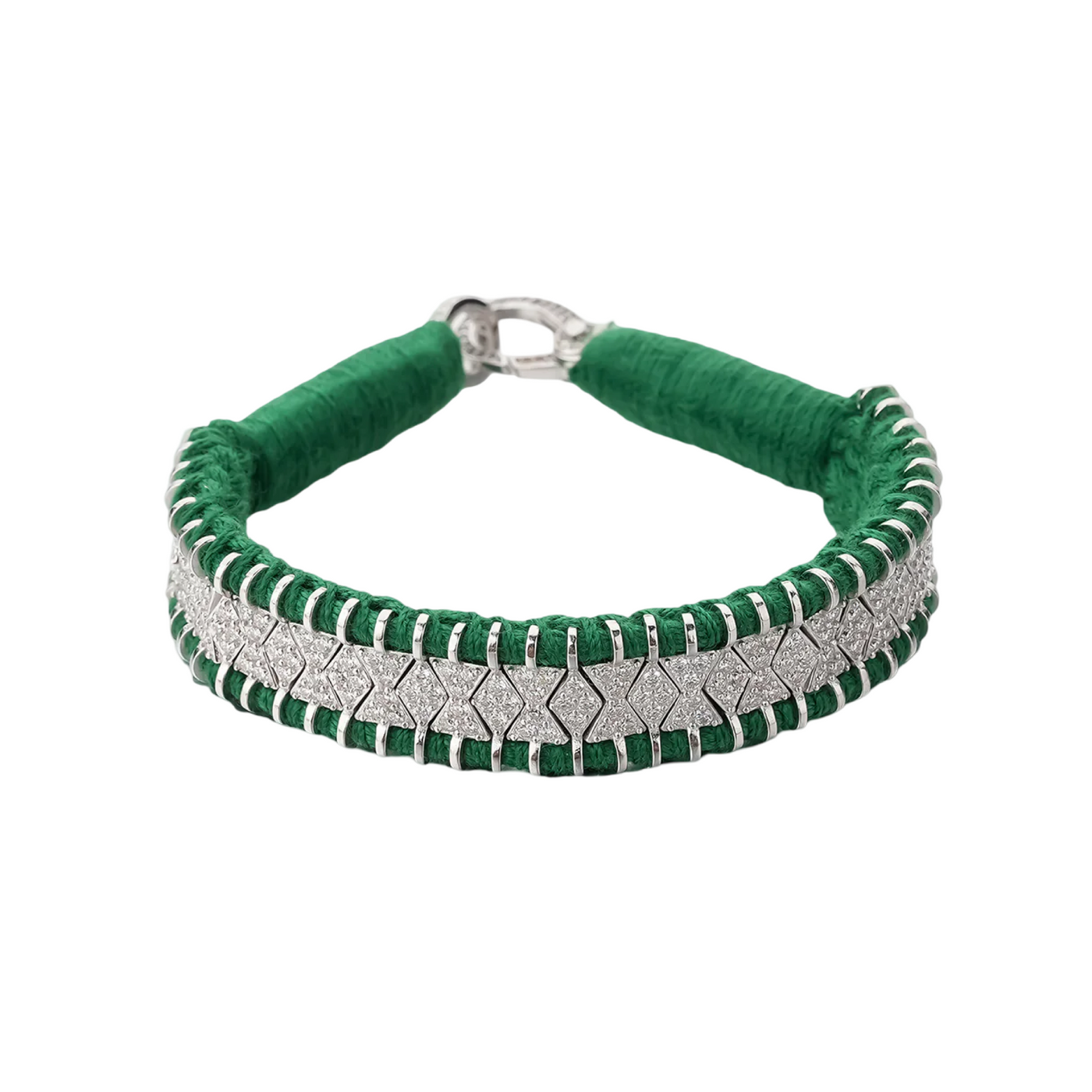 Janeiro Diamond & Green Bracelet