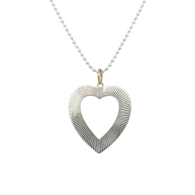Sheila Heart Charm Necklace