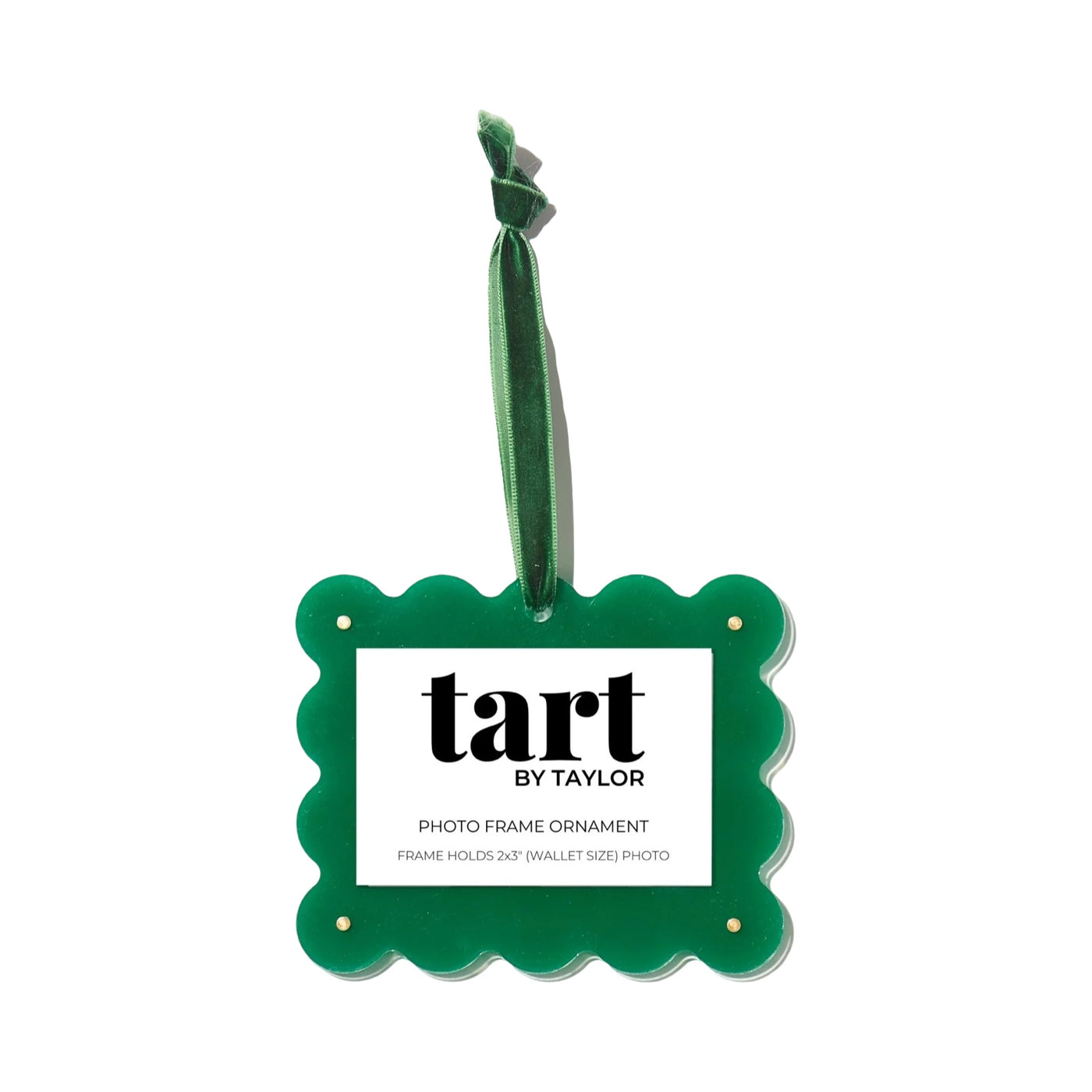 Green Mini Frame Ornament
