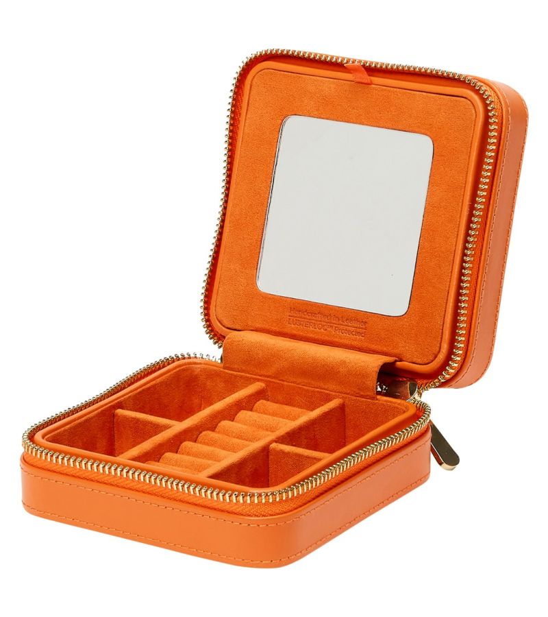 Maria Small Zip Case/ Tangerine