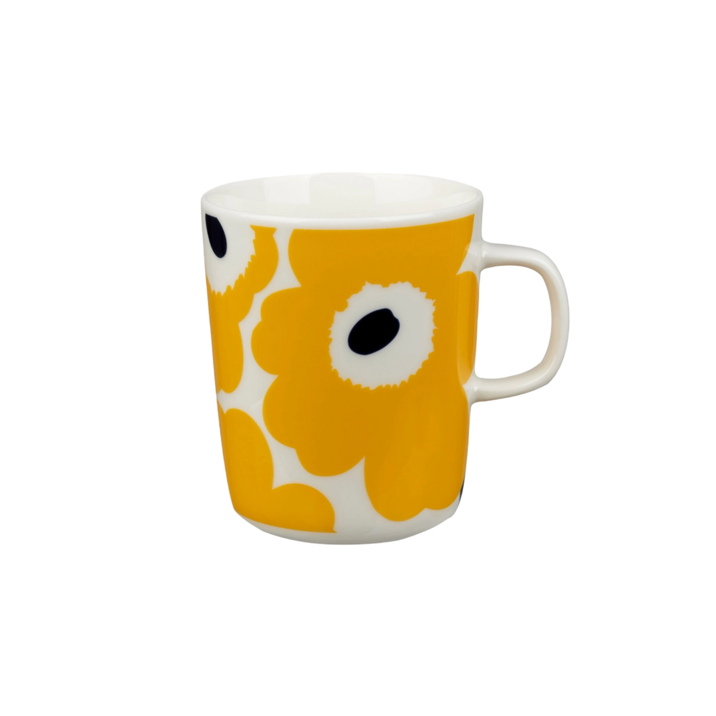 Oiva / Unikko Mug/ Yellow/Black