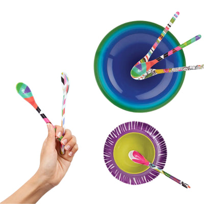 Dessert Spoons Set - Multi Color