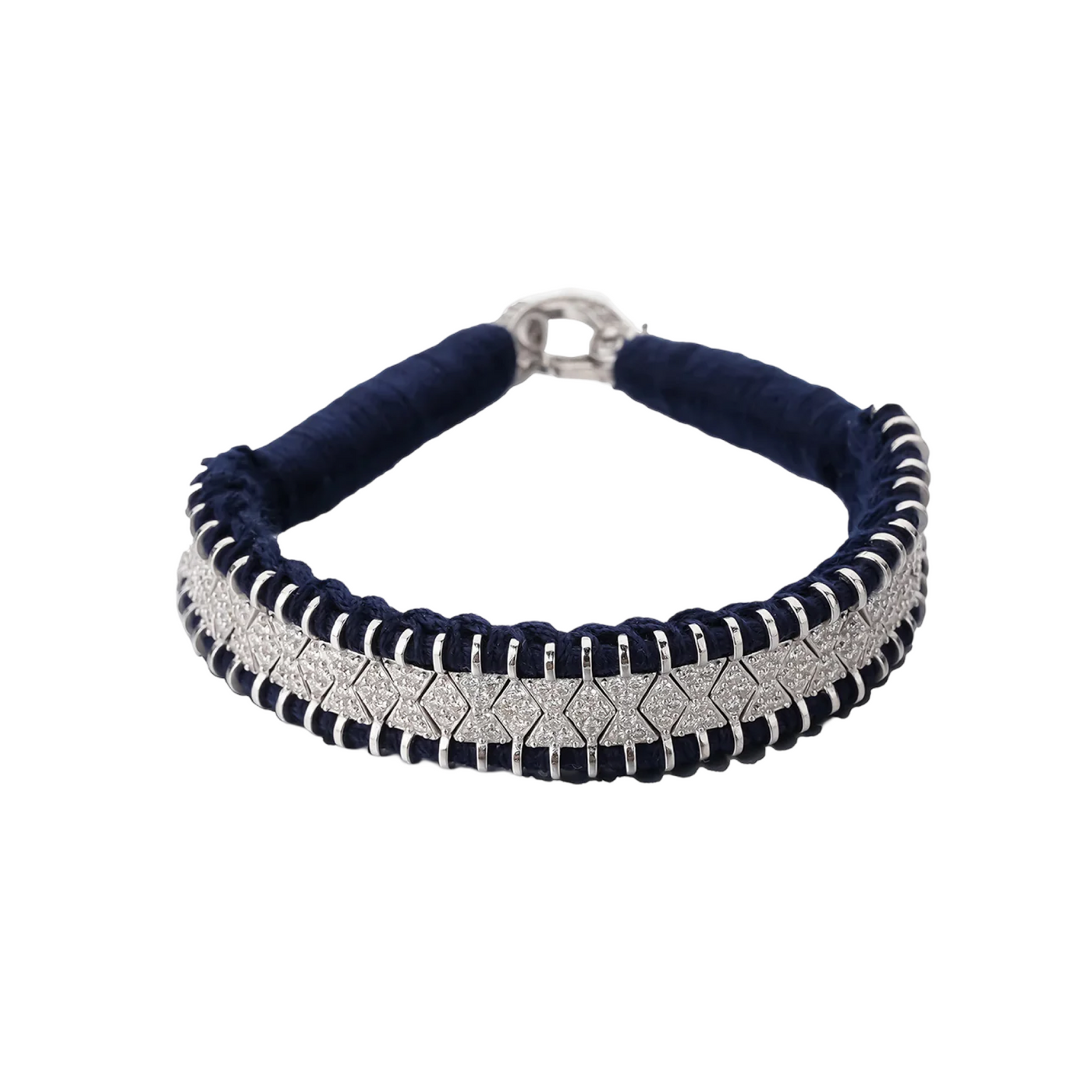 Janeiro Diamond & Navy Bracelet