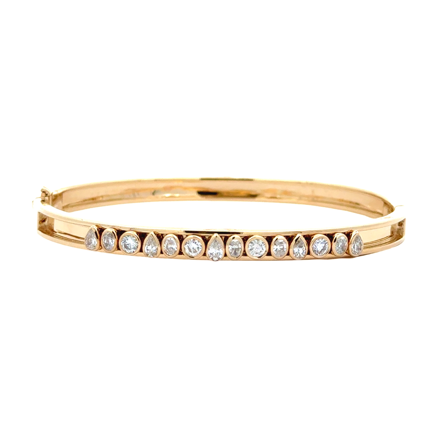 Diamond Slider Bangle