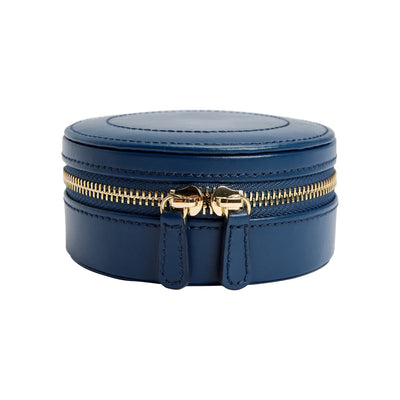 Sophia Round Zip Case - Navy