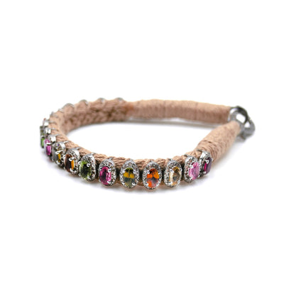 Rio Diamond & Tourmaline Nude Bracelet