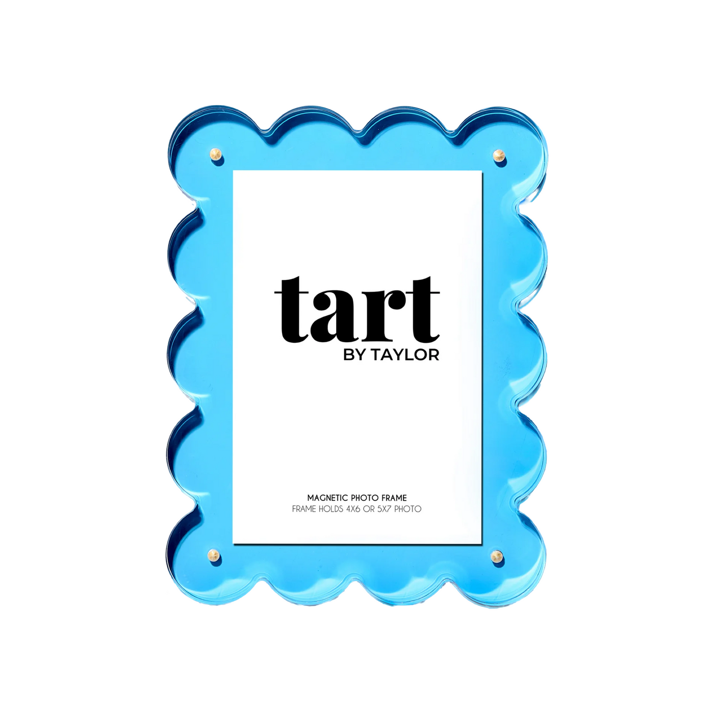 Neon Blue Acrylic Picture Frame