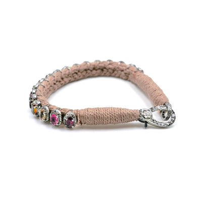 Rio Diamond & Tourmaline Nude Bracelet