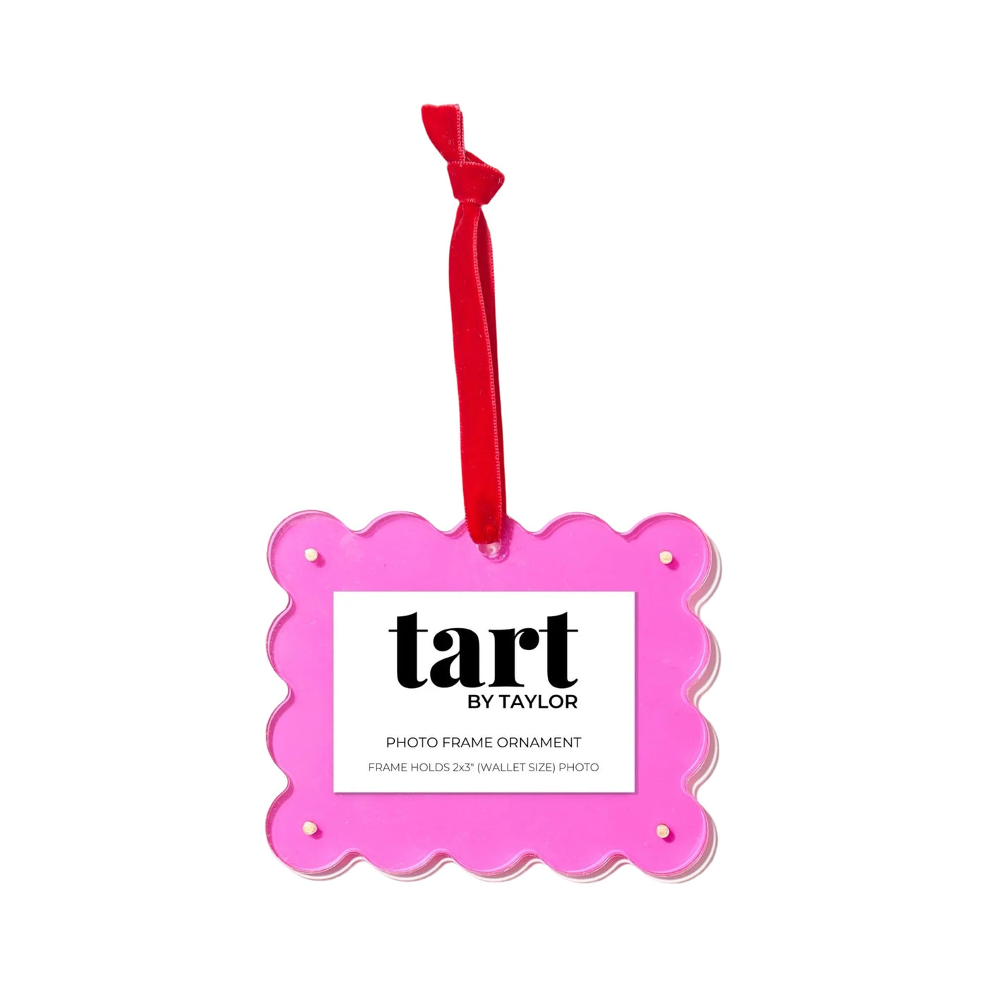Hot Pink Mini Frame Ornament
