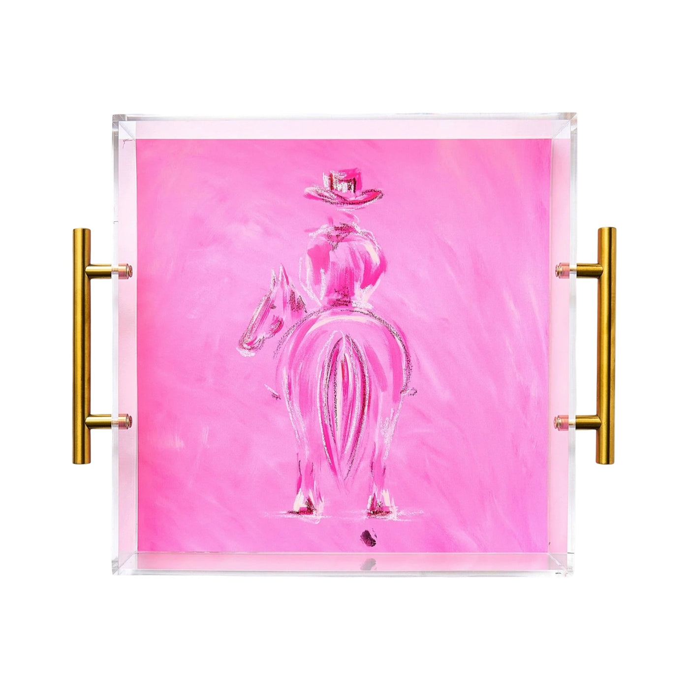 Mustang Sally Large Acrylic Tray