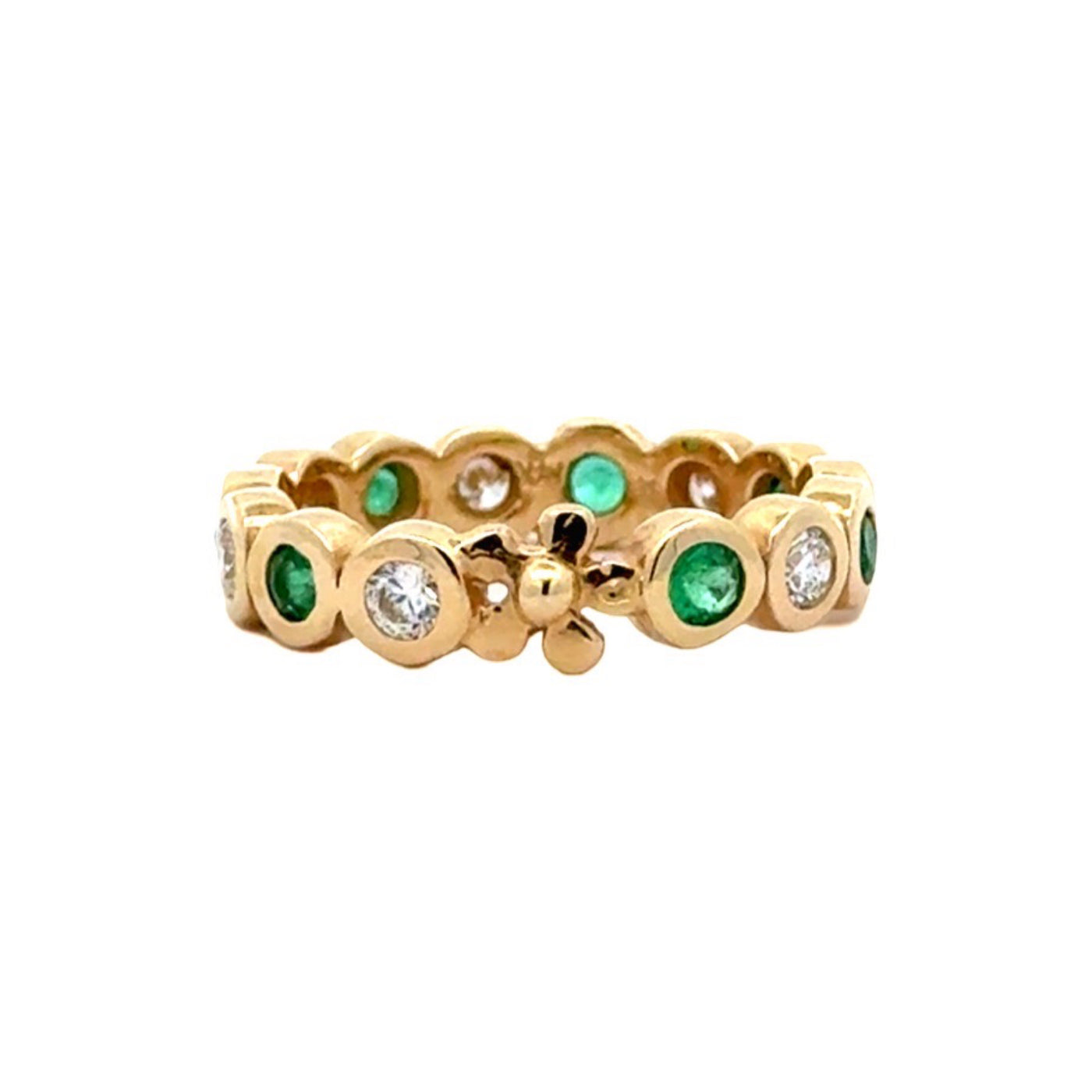 Emerald and Diamond Primrose Band