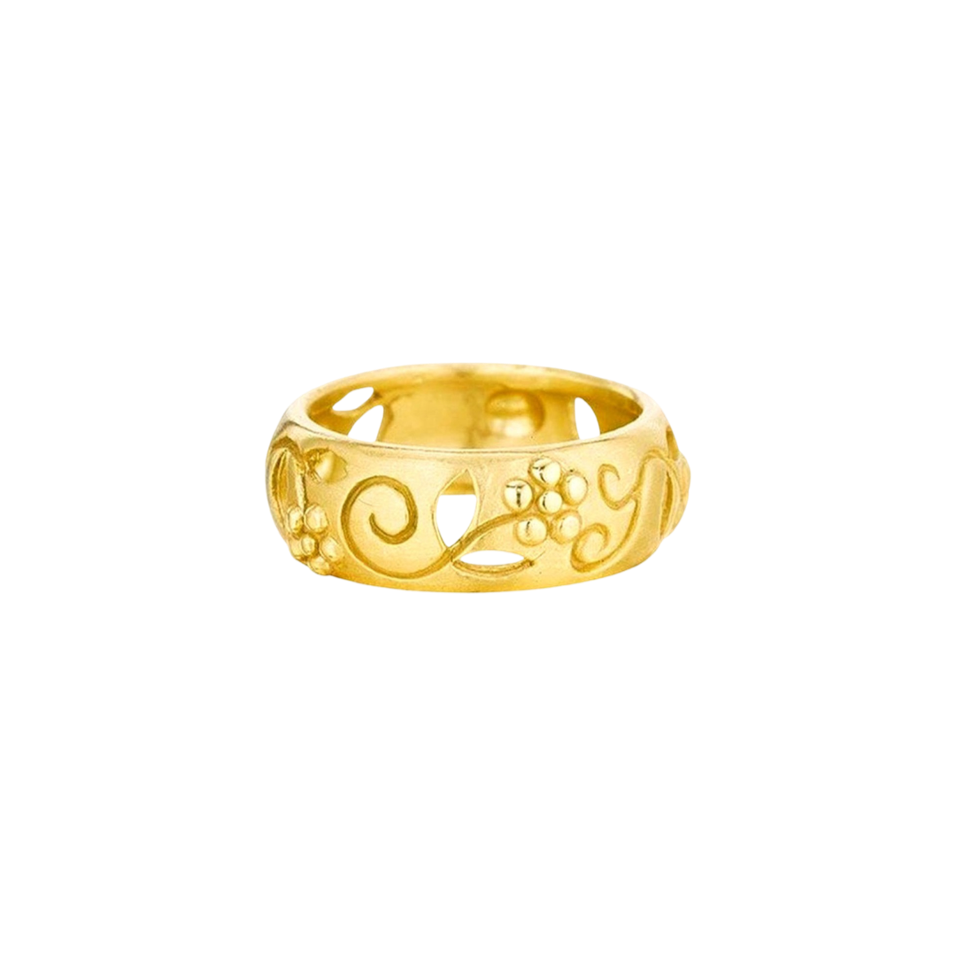 Garden of Eden Band in 18k Gold