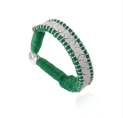 Janeiro Diamond & Green Bracelet