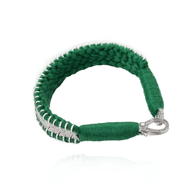 Janeiro Diamond & Green Bracelet