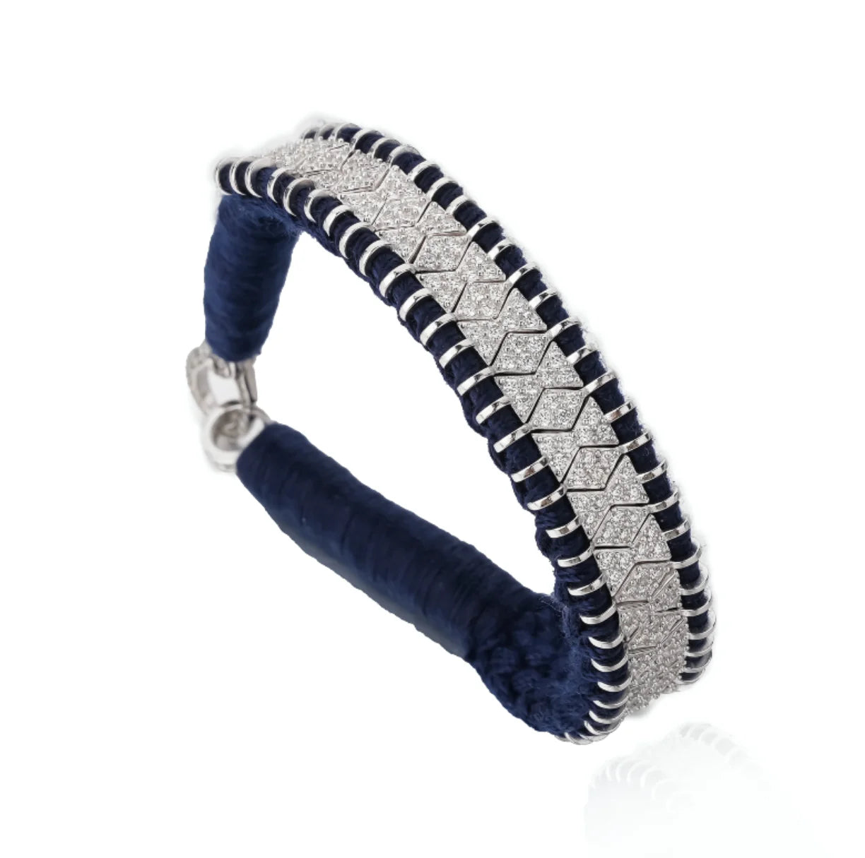 Janeiro Diamond & Navy Bracelet