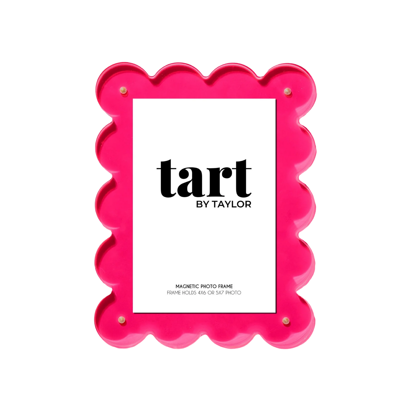 Neon Pink Acrylic Picture Frame