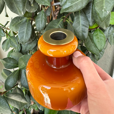 Puteli Candle Holder/ Caramel