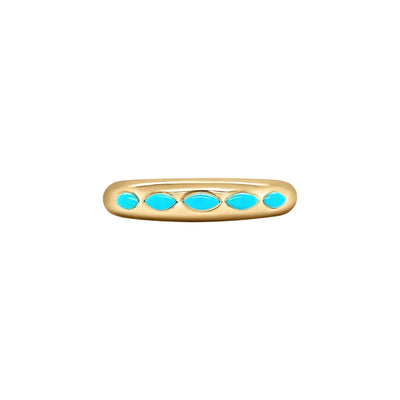5 Marquise Skinny Nomad Ring (Pre-Order)