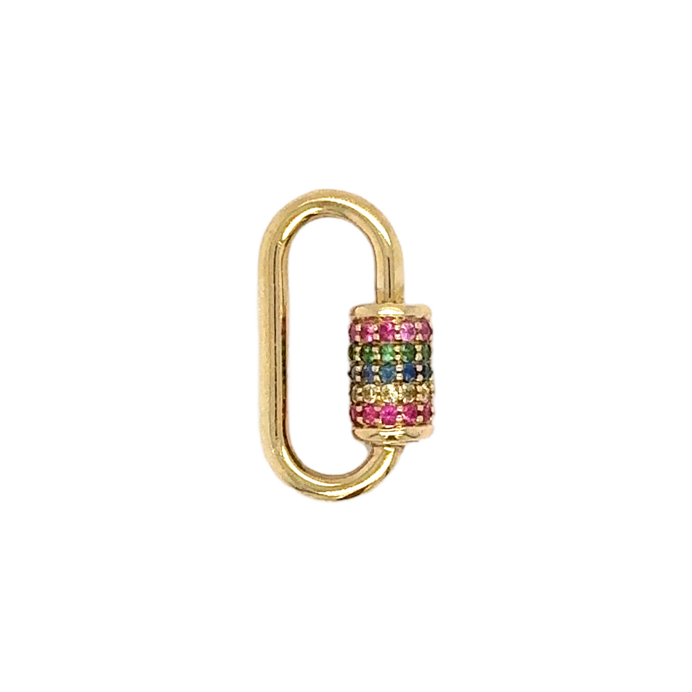 Rainbow Sapphire Carabiner