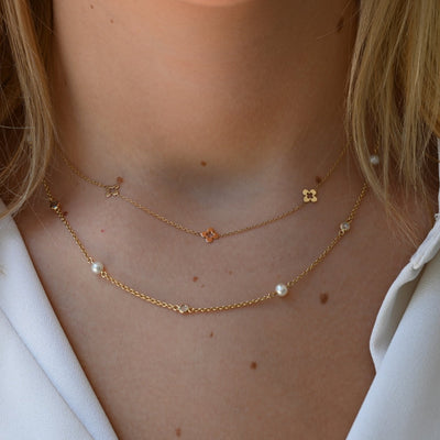 Pearl and Diamond Station Chain