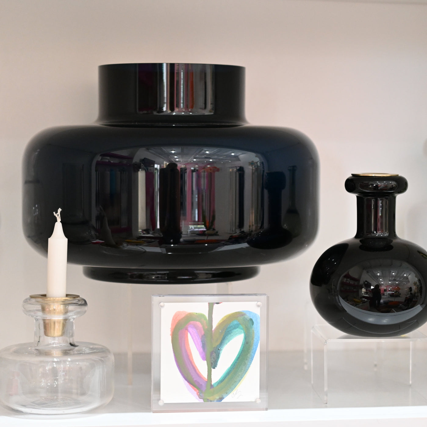 Urna Vase/Midnight Blue