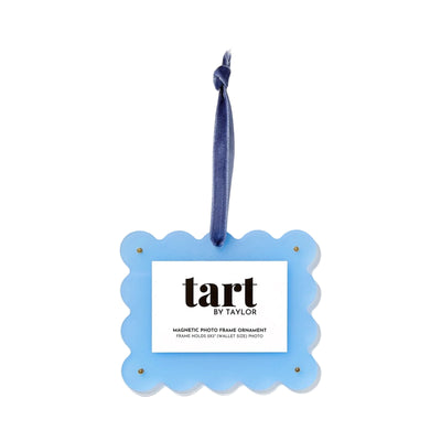 Denim Blue Mini Frame Ornament