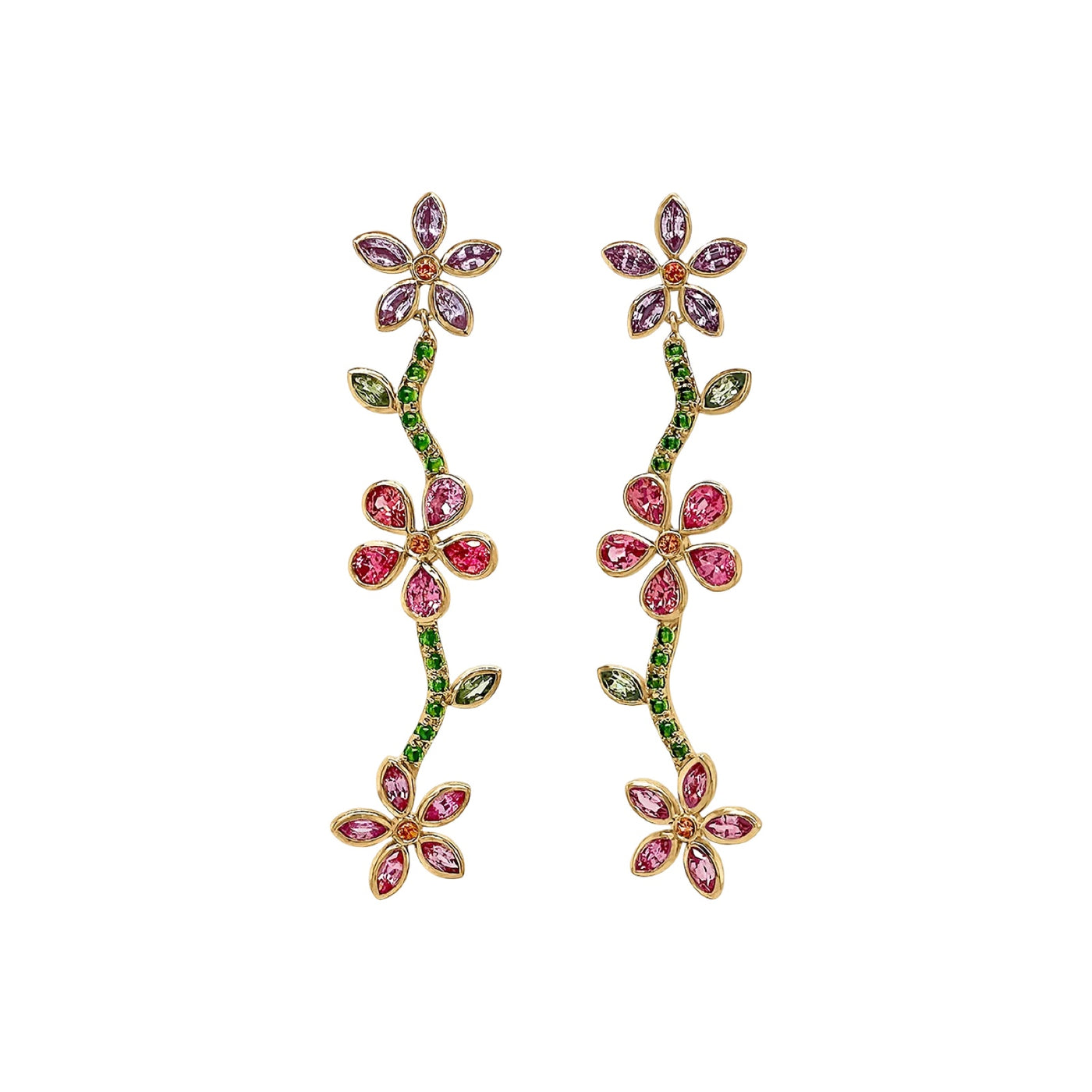 Floral Vine Earrings (Pre-Order)