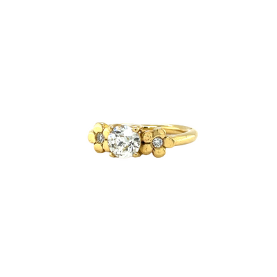 Cala Lily Ring in 18k Gold with Diamonds **check diamond** - Lauren Sigman Collection