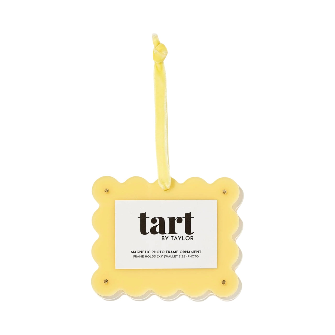 Butter Yellow Frame Ornament