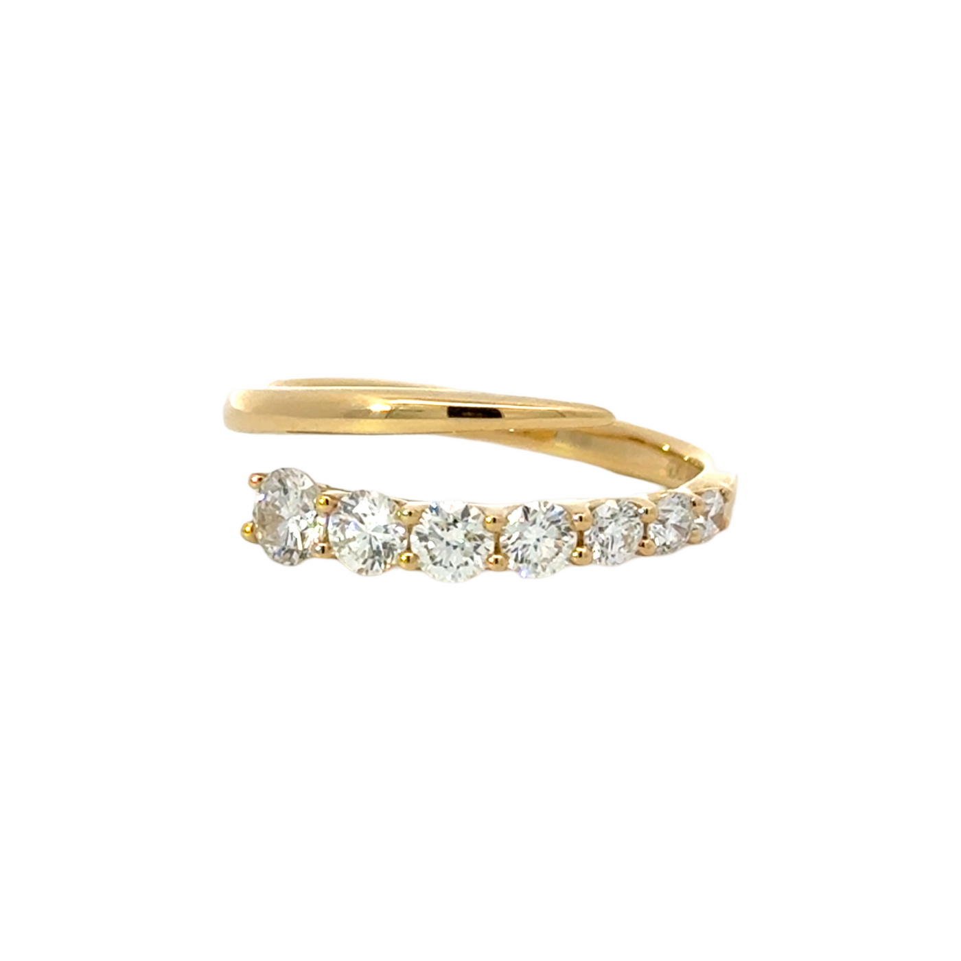 Diamond Wrap Ring / 18k