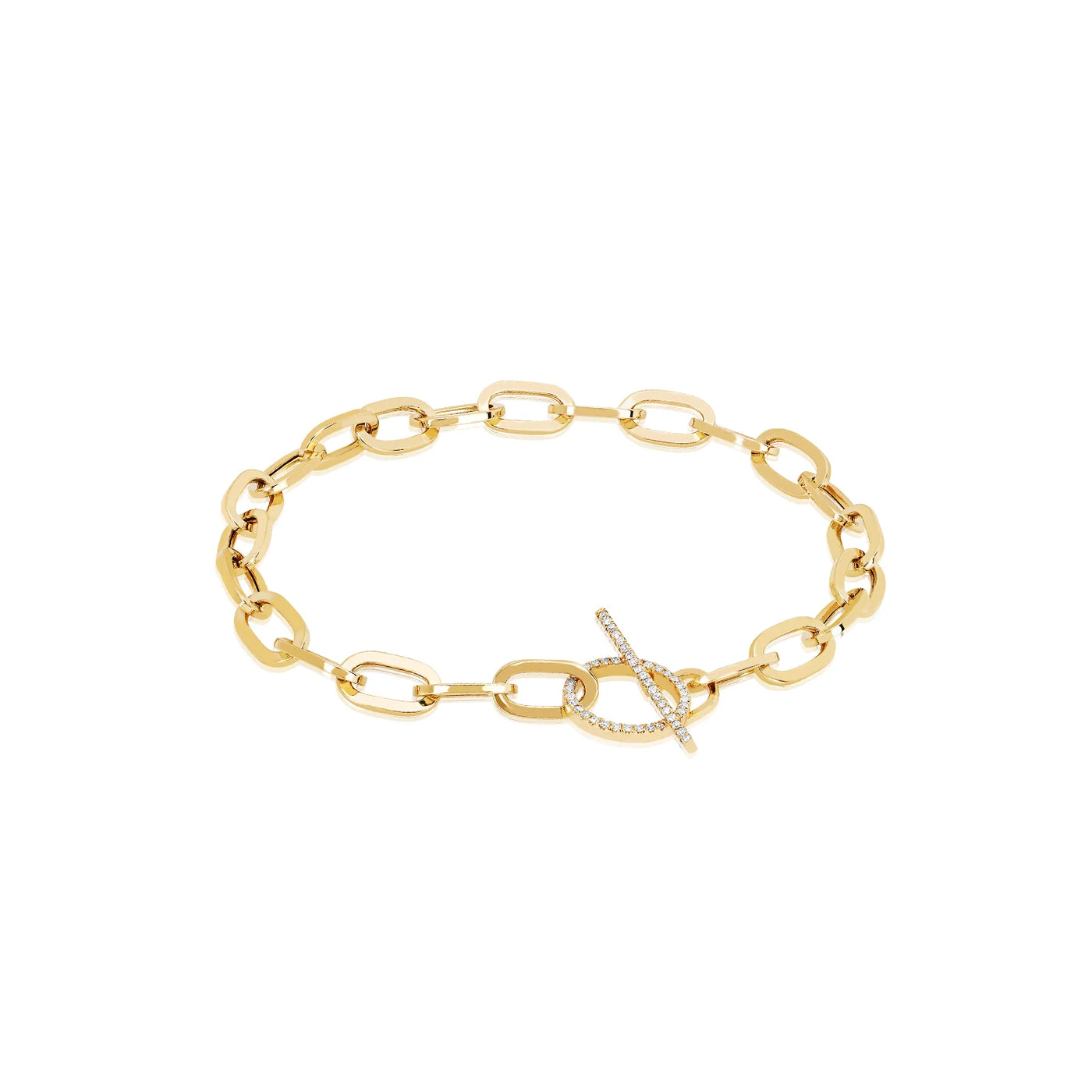 Diamond Toggle Bracelet
