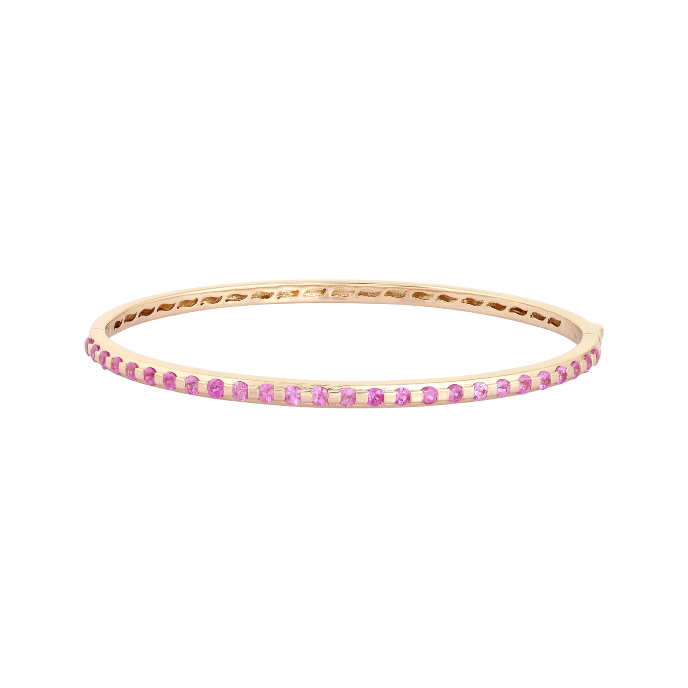 Pink Sapphire Bangle