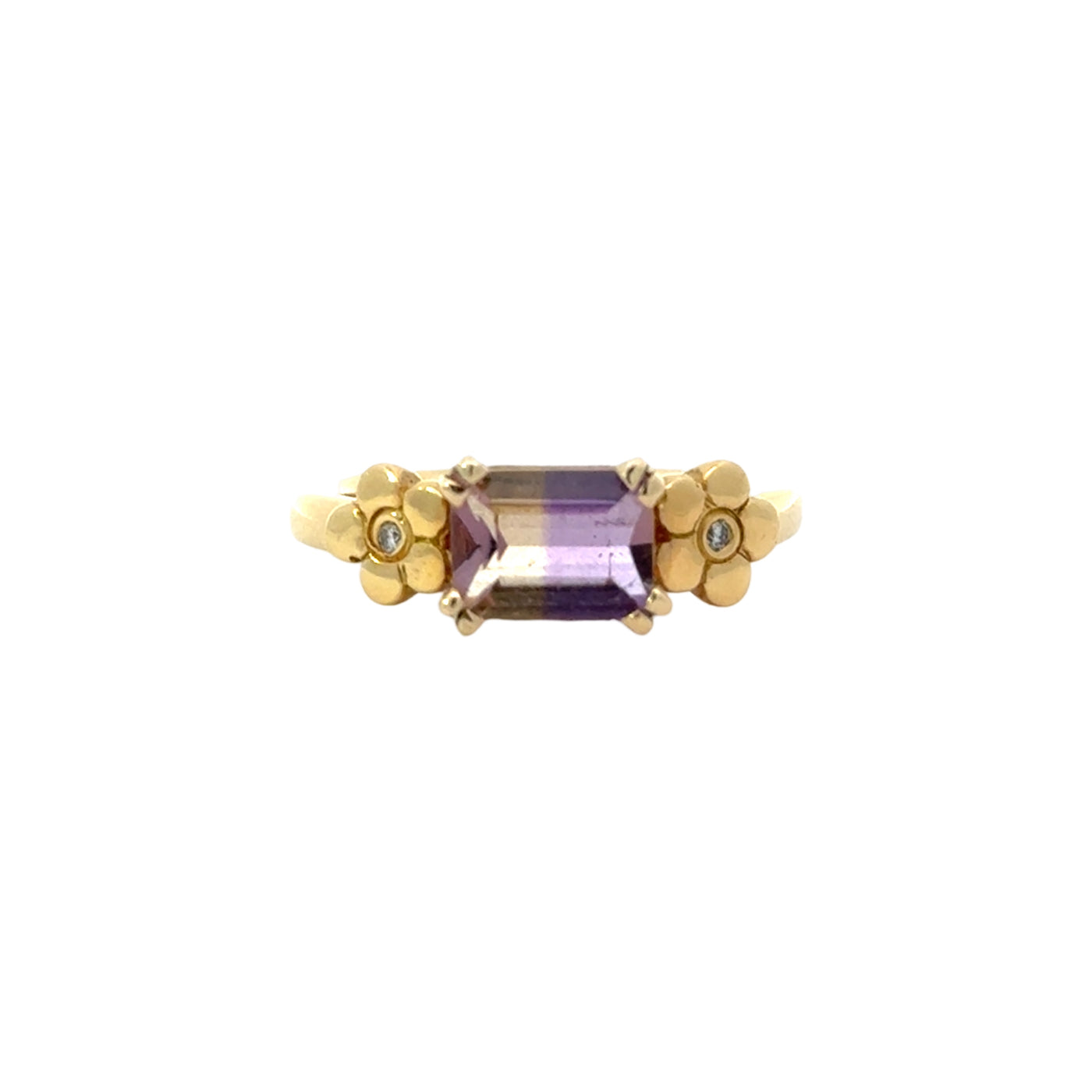 Cala Lily Ring with Ametrine & Diamonds