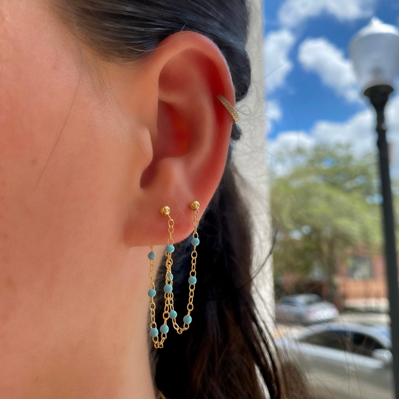 Turquoise Drop Earrings